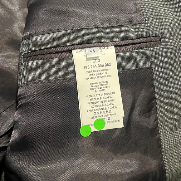 NWT Versace Collection Blazer 54 - Picture 12 of 13